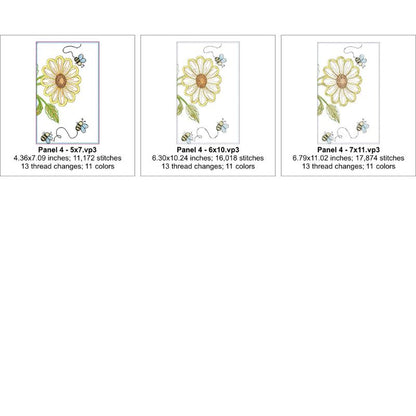 EW515 - ITH Daisy App Table Runner