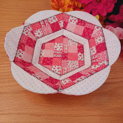 EW516 -  ITH Quilted Applique Bowls