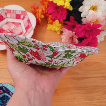 EW516 -  ITH Quilted Applique Bowls