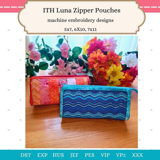 EW519 - ITH Luna Zipper Pouches