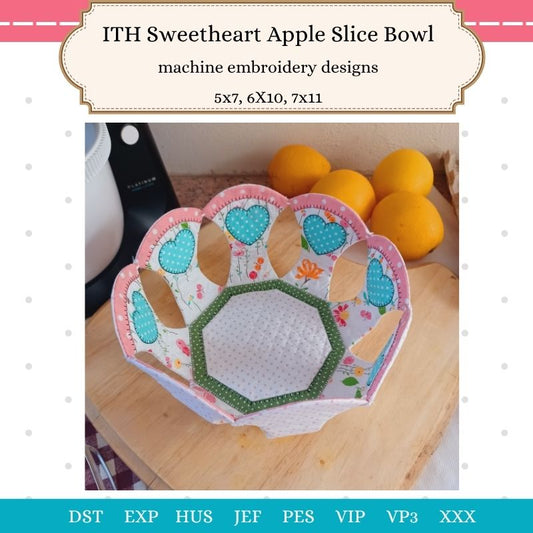 EW520 - ITH Sweetheart Apple Slice Bowl