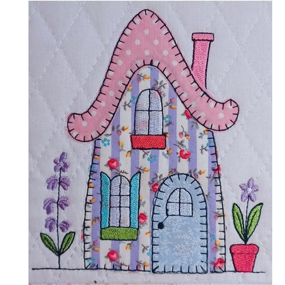 EW523 - Applique Country Cottages 1