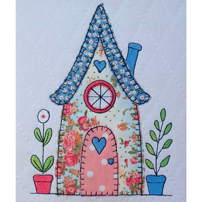 EW523 - Applique Country Cottages 1