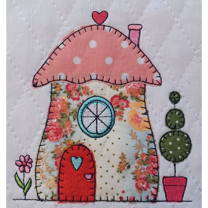 EW524 - Applique Country Cottages 2