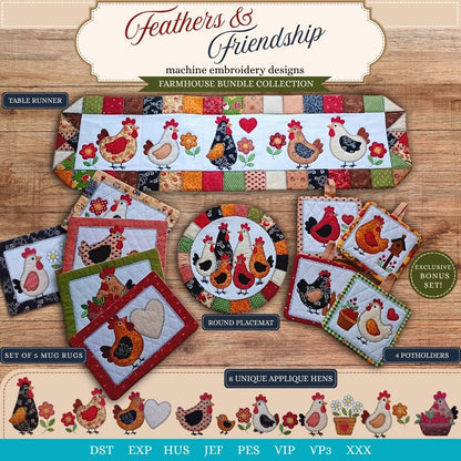 EW532 - Feathers & Friendship Farmhouse Collection