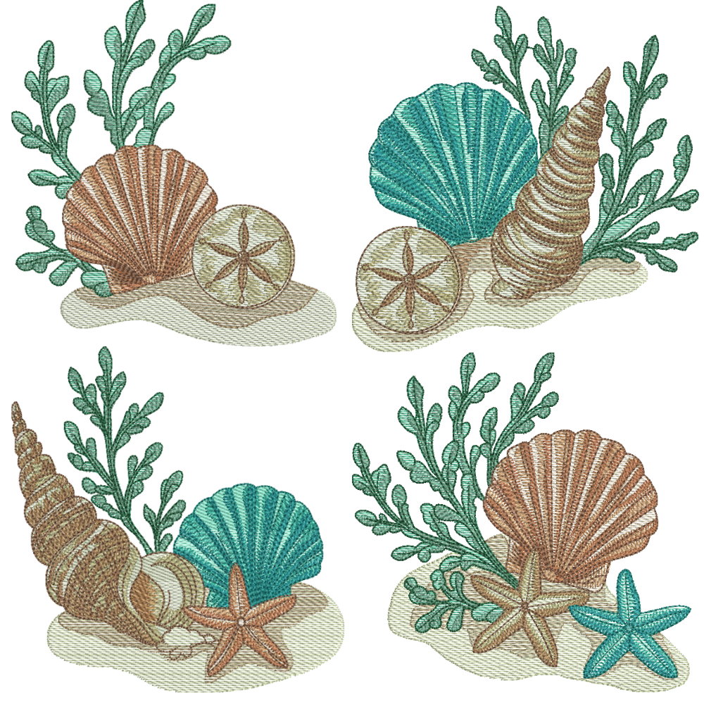 EW535 - Seaside Treasures Embroidery Collection