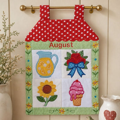 EW542 - ITH House Mini Quilt August Collectable