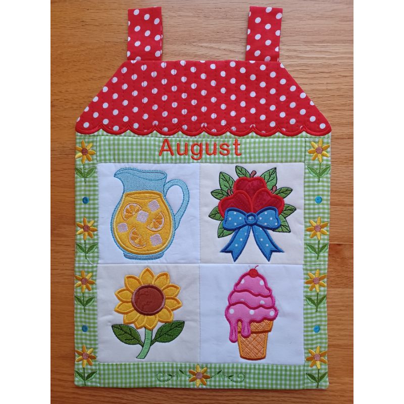 EW542 - ITH House Mini Quilt August Collectable