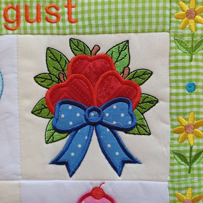 EW542 - ITH House Mini Quilt August Collectable