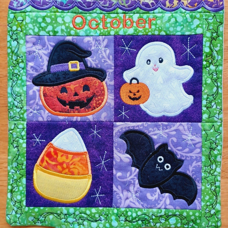 EW551 - ITH House Mini Quilt October Collectable