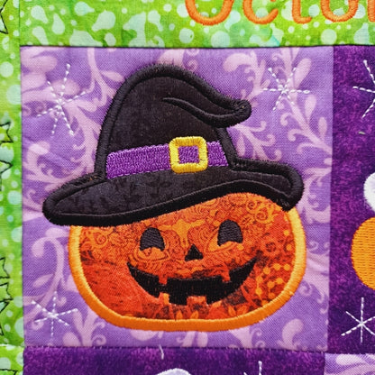 EW551 - ITH House Mini Quilt October Collectable