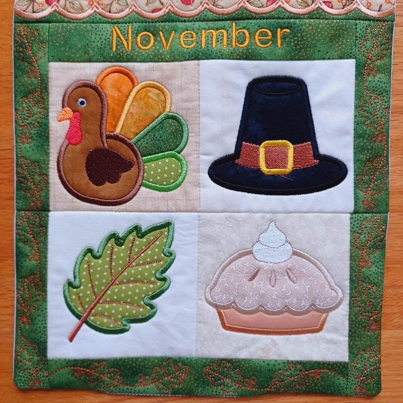 EW552 - ITH House Mini Quilt November Collectable