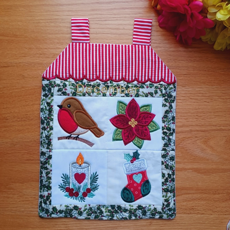 EW553 - ITH House Mini Quilt December Collectable