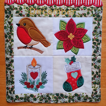 EW553 - ITH House Mini Quilt December Collectable