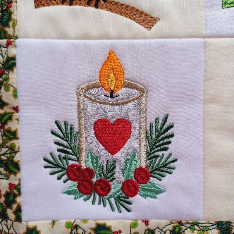 EW553 - ITH House Mini Quilt December Collectable