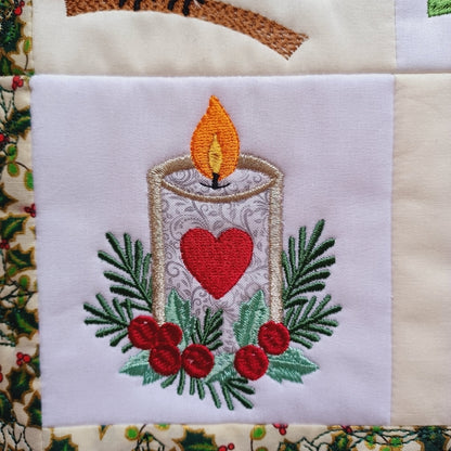 EW553 - ITH House Mini Quilt December Collectable