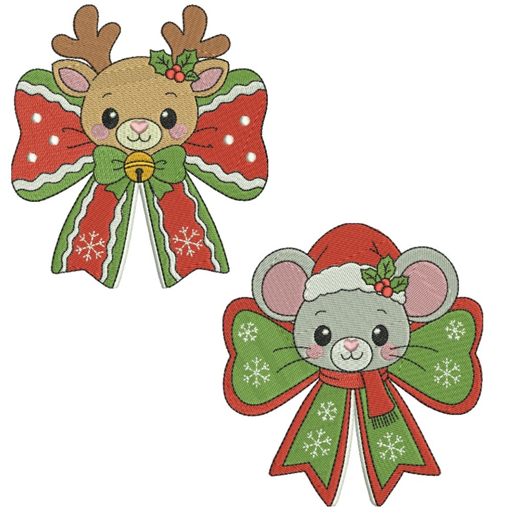 EW565 - Christmas Bows 1