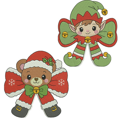 EW565 - Christmas Bows 1