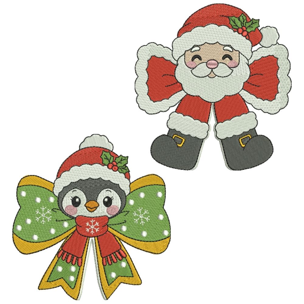 EW566 - Christmas Bows 2