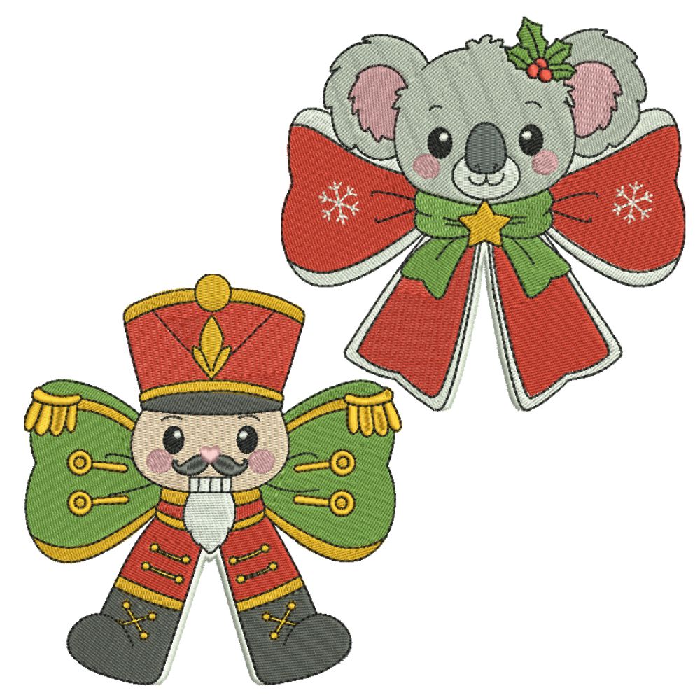 EW566 - Christmas Bows 2