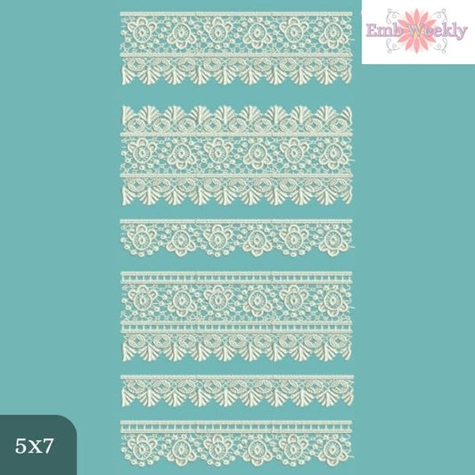 EWB001 - FSL Breton Lace Edgings 1