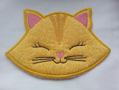 EWC029 - ITH Meow Mug-Rugs