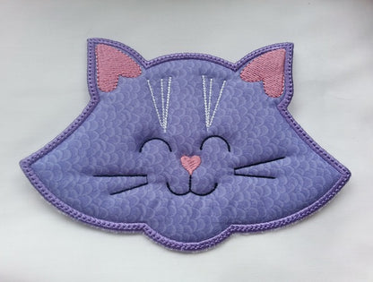 EWC029 - ITH Meow Mug-Rugs