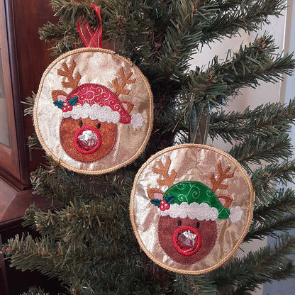 EWC149  ITH Rudolph Lollipop Ornament