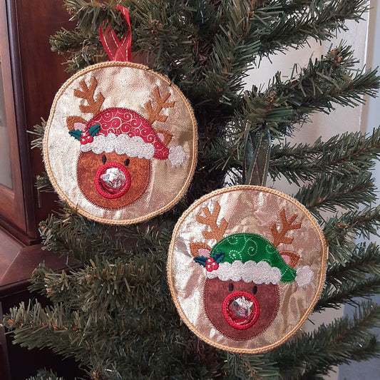 EWC149  ITH Rudolph Lollipop Ornament