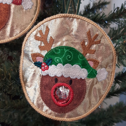 EWC149  ITH Rudolph Lollipop Ornament