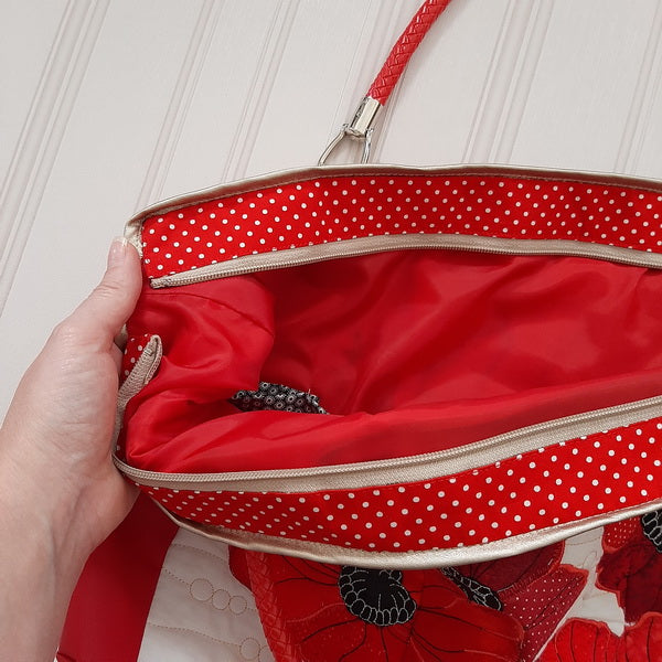 EWC153 - Summer Poppy Tote