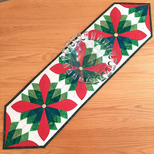 EWC157 Christmas Fan Table Runner