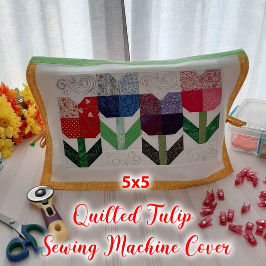 EWC170  Tulip Sewing Machine Cover