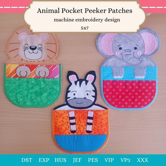 EWC269 - ITH Animal Pocket Peekers
