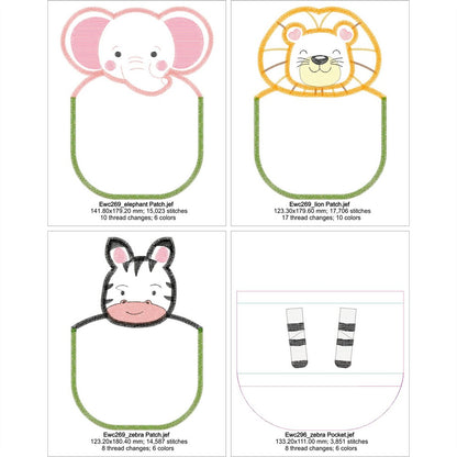 EWC269 - ITH Animal Pocket Peekers