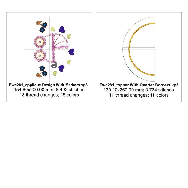 EWC281 - Nursery Table Topper