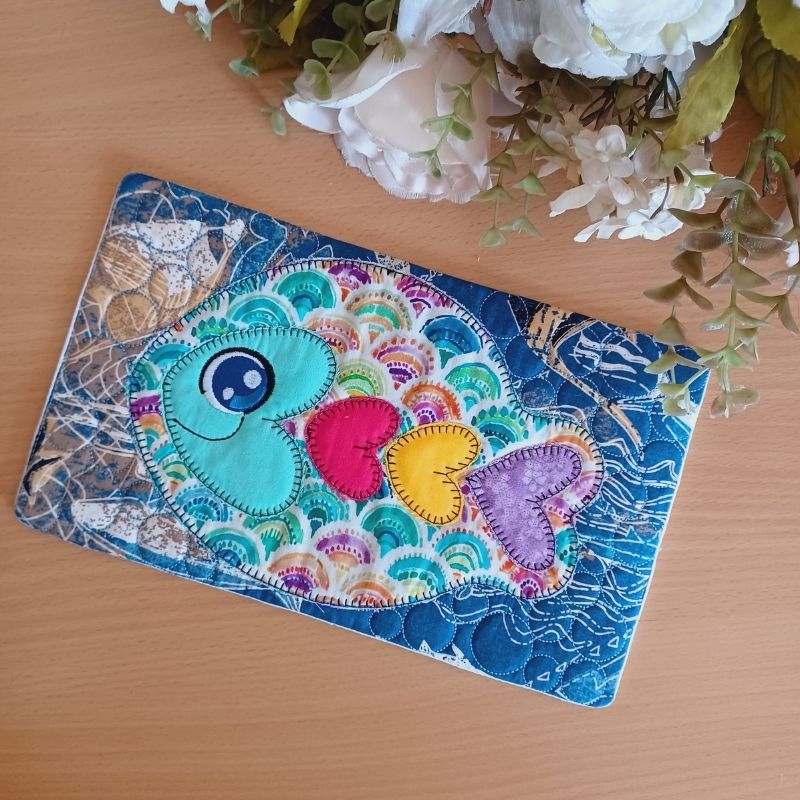 EWC282 - ITH Cute Applique Fish Placemat
