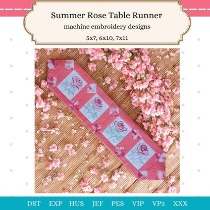 EWC283 - Summer Rose Table Runner