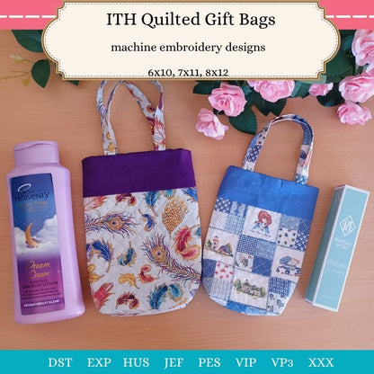EWC289 - ITH Quilted Gift Bags