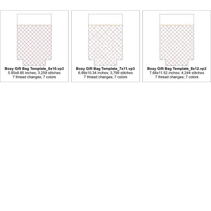 EWC289 - ITH Quilted Gift Bags