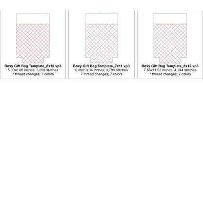 EWC289 - ITH Quilted Gift Bags