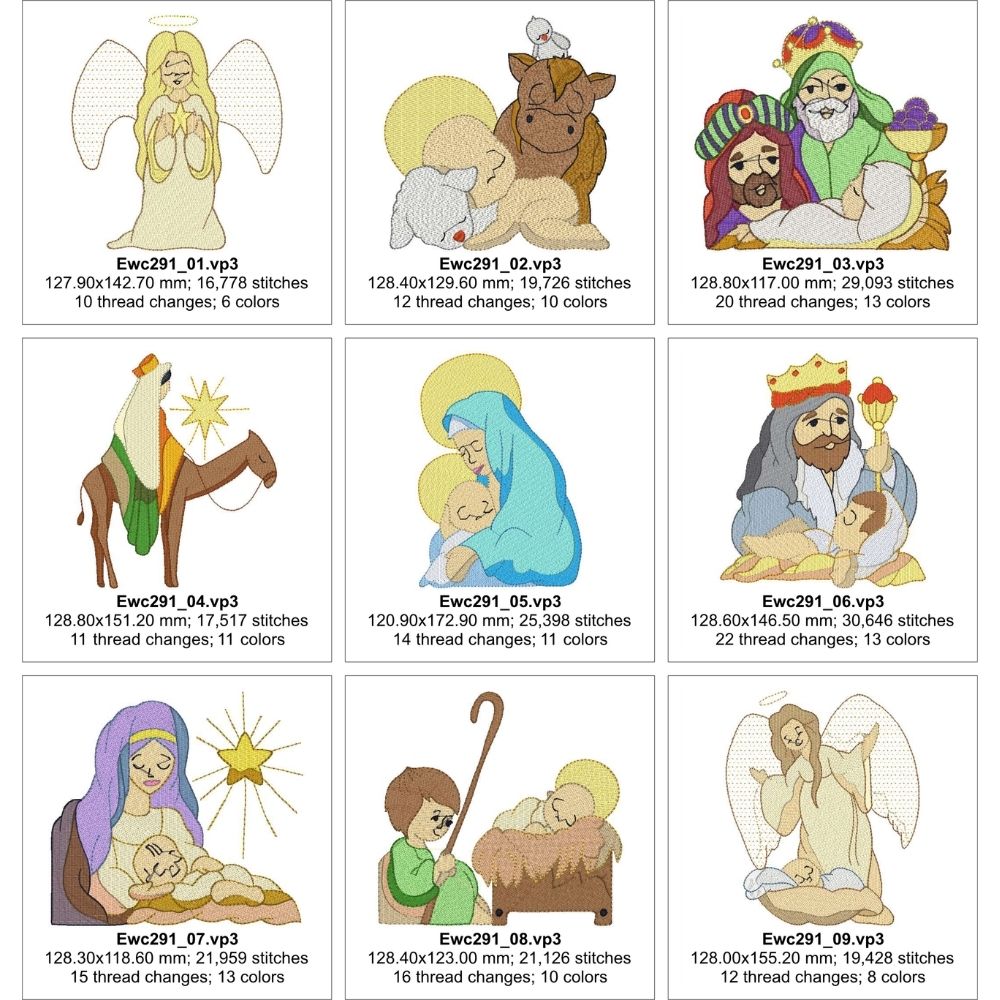 EWC291 – Nativity Scenes