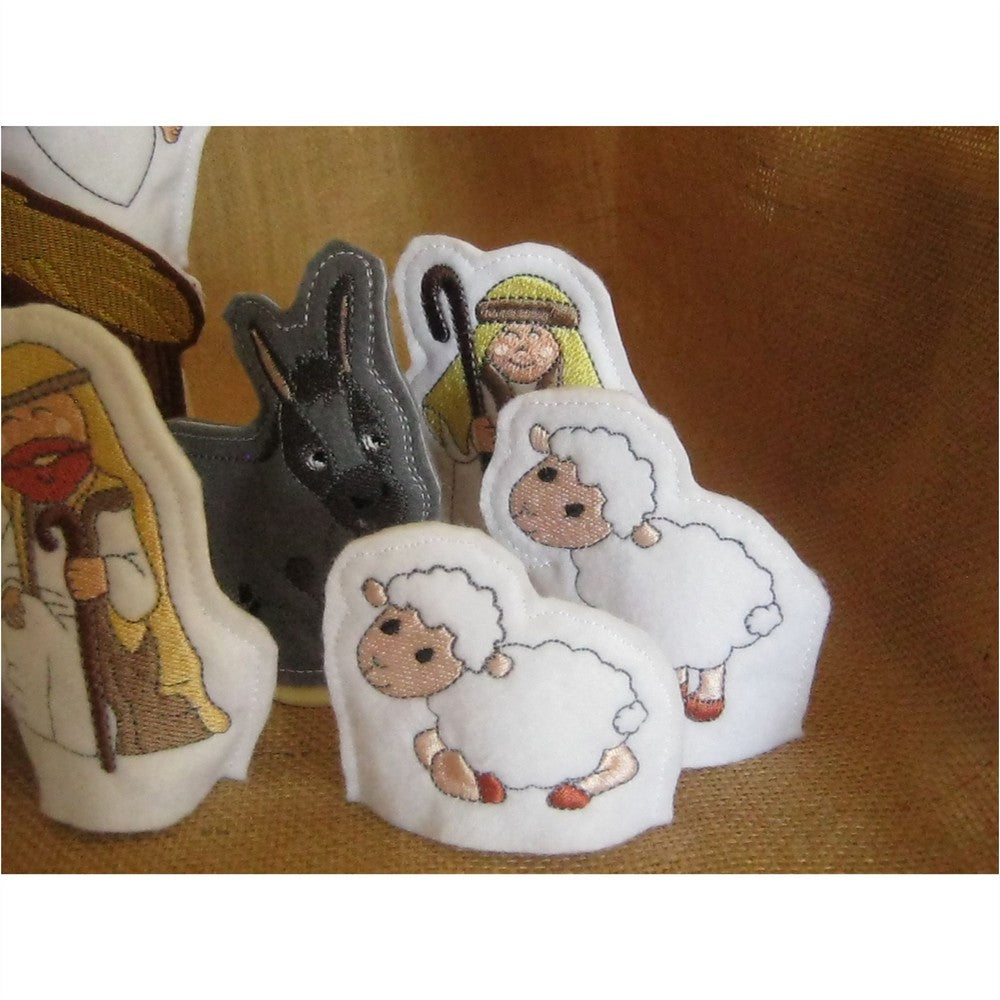 EWV074 - Nativity Tea Light Covers