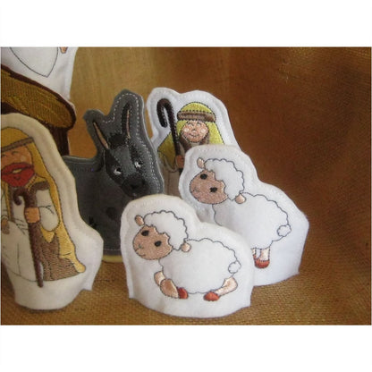 EWV074 - Nativity Tea Light Covers