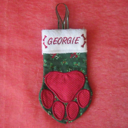 EWV087  ITH Puppy Paw Stockings