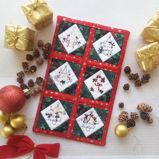 EWV147  ITH Christmas Night Mini Quilt