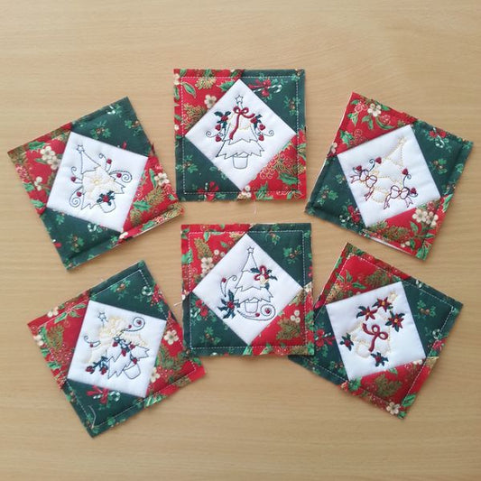 EWV153  Christmas Tree Quilt Blocks