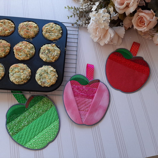 EWV175  ITH  Apple Kitchen Handies
