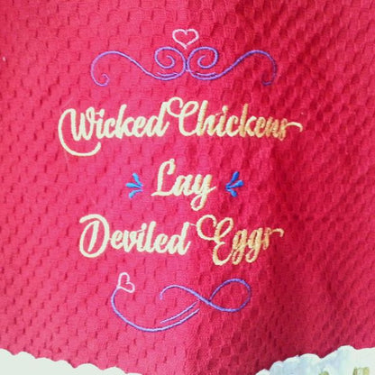 EWV178  Sassy Dishtowels