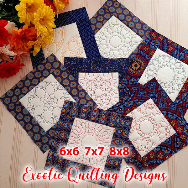 EWV195 - Exotic Quilting Designs